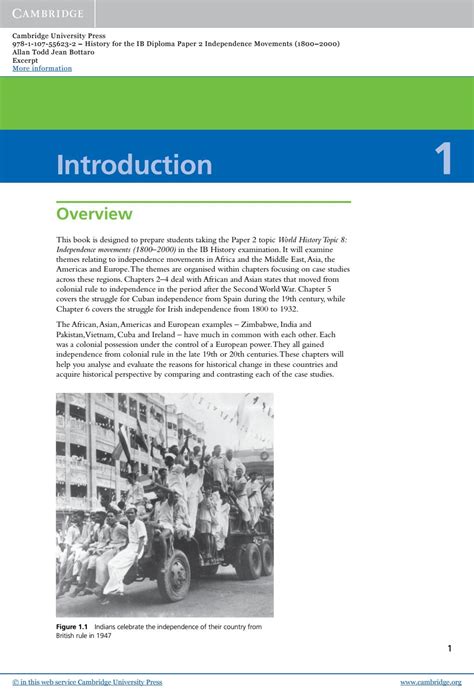 <b>History</b> For The <b>Ib</b> Diploma Paper 2 <b>Independence</b> <b>Movements</b> 1800 2000 A New Notion - Sep 18 2020 Portraying C. . Ib history independence movements pdf